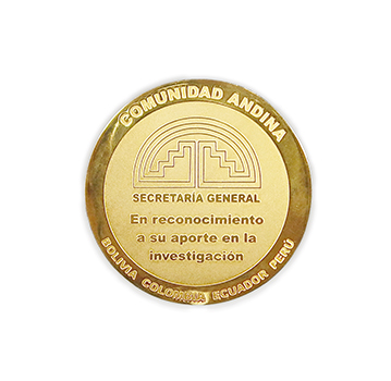 17. Reconocimiento por su aporte a la Investigacion. Comunidad Andina